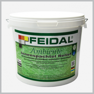 FEIDAL Innenspachtel Relief тонкошарова рельєфна шпатлівка