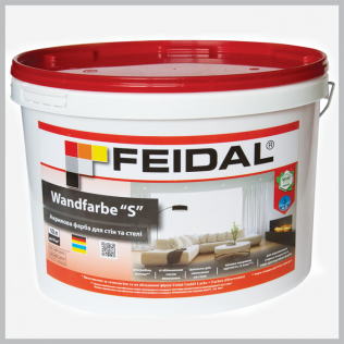 FEIDAL Wandfarbe S акриловая краска для стен и потолков